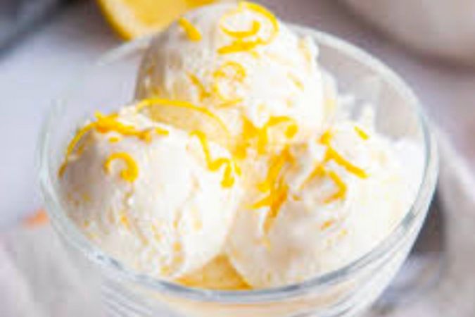 Lemon Ice Cream - Brunch Recipe Summer Camp 2022